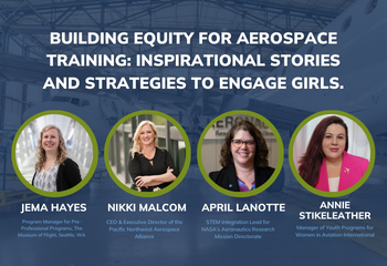 Building Equity for Aerospace Training: Inspirational Stories and Strategies to Engage Girls lead image