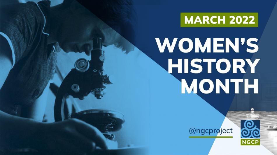 Women's History Month social media graphic