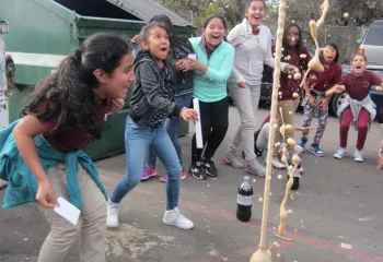 Techbridge Girls soda experiment