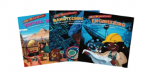 Three STEAM powered careers collection books
